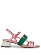 Marni Buckle Sandals - Pink