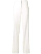 Jil Sander Emilio Creased Straight Trousers - White