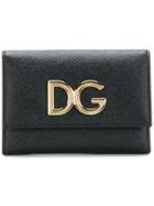 Dolce & Gabbana Small Continental Wallet - Black