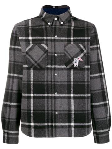 Billionaire Boys Club Casual Plaid Shirt - Black