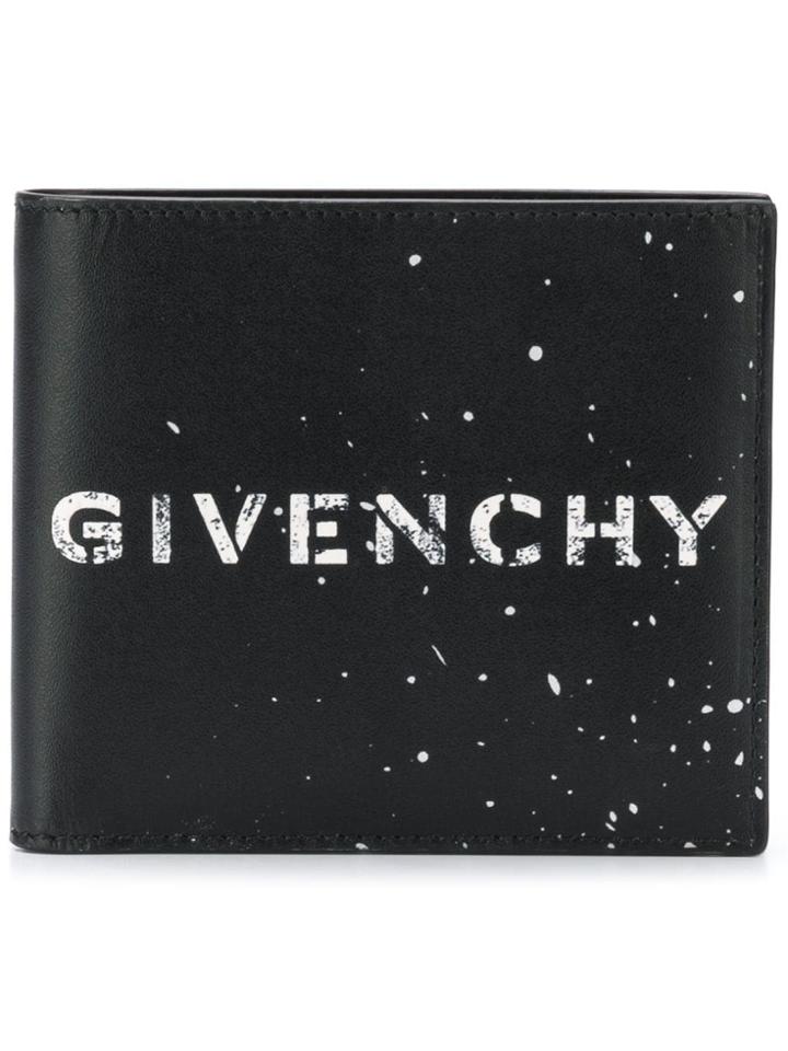 Givenchy Stencil Wallet - Black