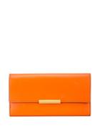 Bottega Veneta Long Logo Wallet - Orange