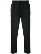 Low Brand Straight Leg Trousers - Black