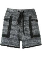Talie Nk Knit Shorts, Women's, Size: G, Grey, Cotton/polyester