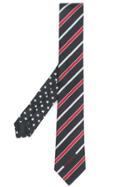 Givenchy Diagonal Stripe Tie - Black
