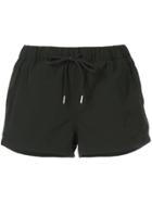 The Upside Crepe Shorts - Black