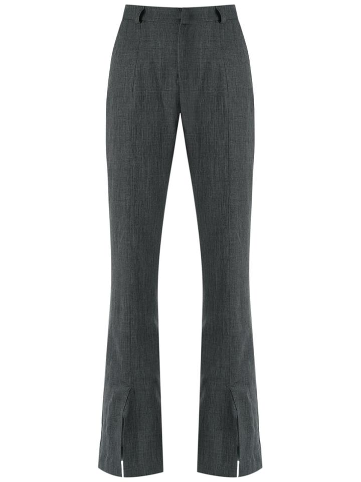 Tufi Duek Straight Trousers - Grey
