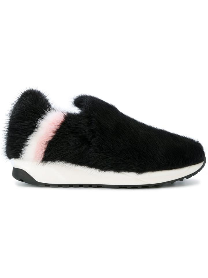 Joshua Sanders Textured Loafers - Black
