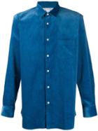 Comme Des Garçons Shirt Relaxed Fit Corduroy Shirt - Blue