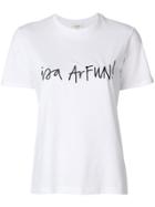 Isa Arfen Embroidered T-shirt - White