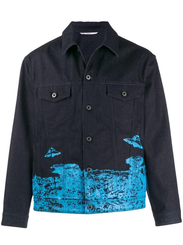 Valentino X Undercover Traveller Denim Jacket - Blue