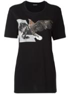 Neil Barrett 'horse Eagle' T-shirt, Women's, Size: Small, Black, Cotton