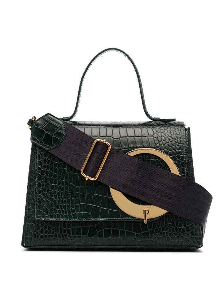 Trademark Trmk Harriet Croc Lthr Shldrbg - Green