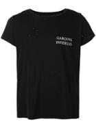 Garcons Infideles Ripped Detail Shirt - Black