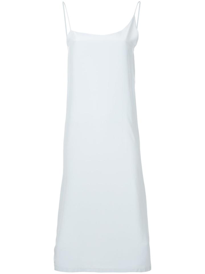 Kacey Devlin Asymmetric Mid Wrap Dress - Blue
