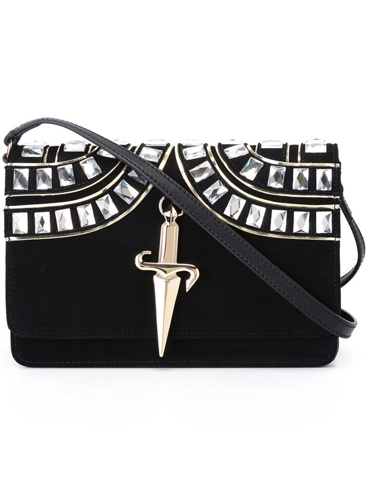 Cesare Paciotti 'dagger' Cross Body Bag, Women's, Black