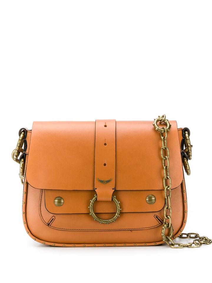 Zadig & Voltaire Kate Smooth Cross-body Bag - Neutrals