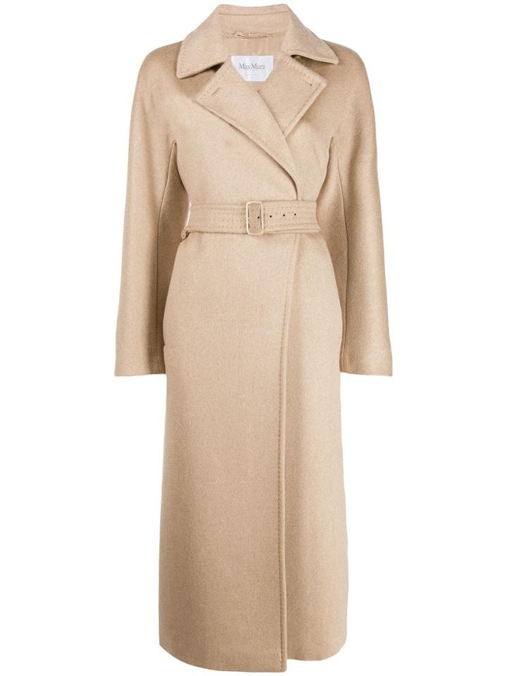 Max Mara Double Buttoned Trench Coat - Neutrals