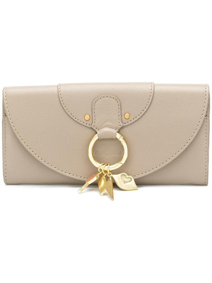 See By Chloé Horizontal Wallet - Grey