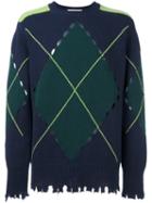 Msgm Argyle Jumper