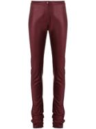 Romeo Gigli Pre-owned Super Skinny Trousers - Red