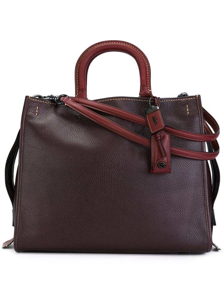 Coach Zipped Tote