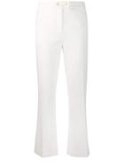 Cavalli Class Cropped Trousers - White
