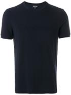 Giorgio Armani Logo Detail T-shirt - Blue