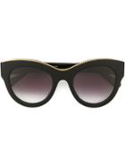 Stella Mccartney Eyewear 'oversized Square' Sunglasses - Black
