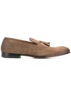 Doucal's Tassel Loafers - Nude & Neutrals