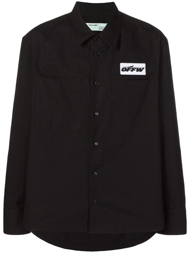 Off-white Printed Shirt - Black