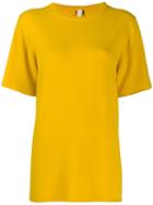 Extreme Cashmere Nº64 Classic Knit T-shirt - Yellow
