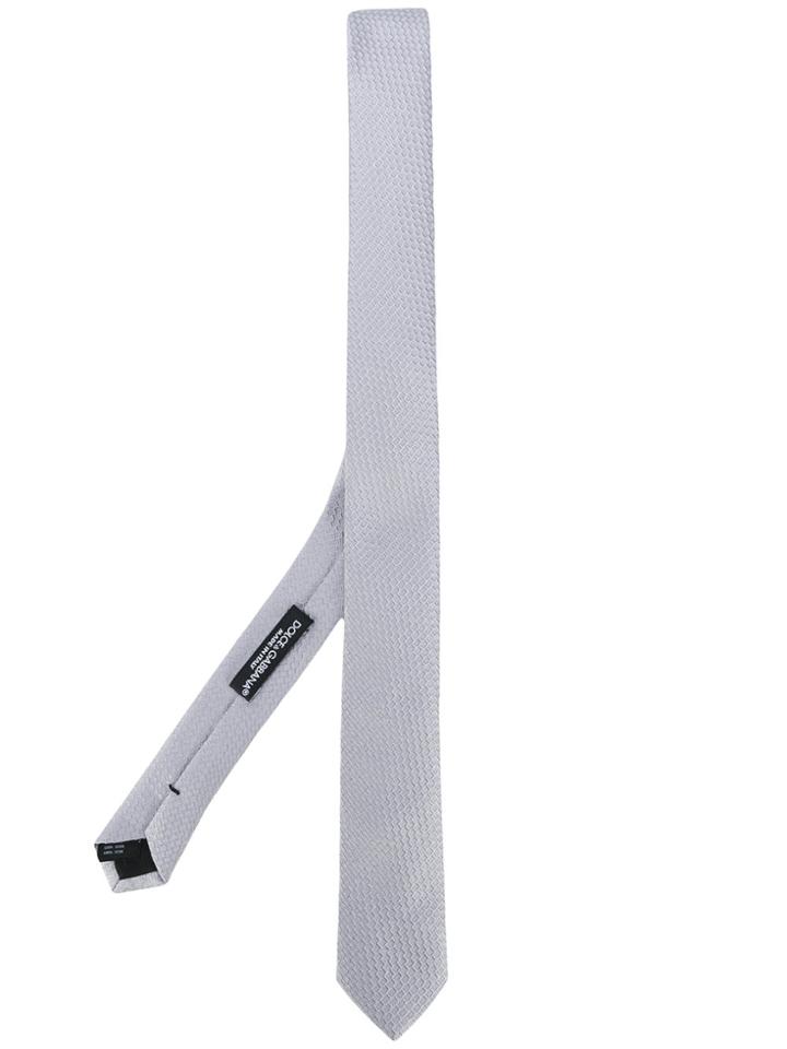 Dolce & Gabbana Slim Tie - Grey