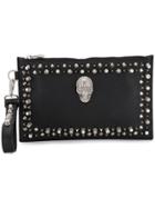Philipp Plein Studs Shoulder Bag - Black
