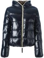 Duvetica Reversible Padded Jacket, Women's, Size: 44, Blue, Polyamide/feather Down