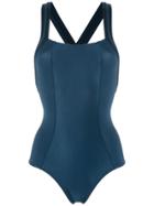 Lygia & Nanny Maillot Maracatu Trilobal - Blue