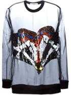 Givenchy Sheer Sequined Top