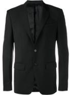 Givenchy Single Breasted Suit Jacket, Men's, Size: 48, Black, Wool/mohair/cupro/cotton