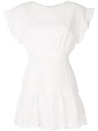 Suboo Embroidered Mini Dress - White