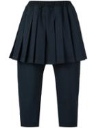 À La Garçonne - Trousers With Skirt - Unisex - Polyester - One Size, Blue, Polyester