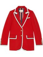 Gucci Stretch Viscose Jacket - Red