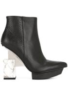 United Nude Cube Booties - Black