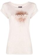 Barbour Metallic Print T-shirt - Nude & Neutrals