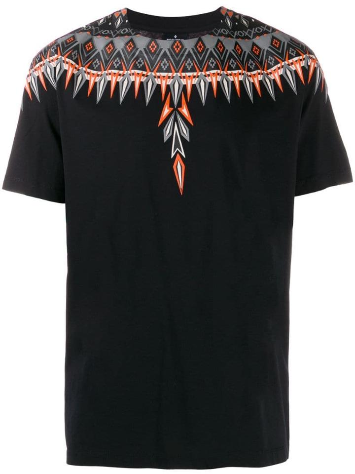 Marcelo Burlon County Of Milan Norwegian Wing Print T-shirt - Black