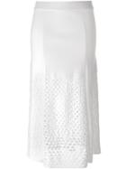 Kenzo Cut Out Knit Skirt