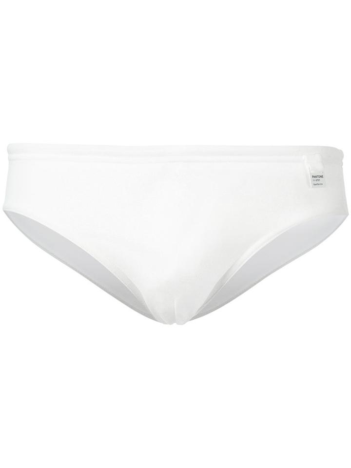 Mc2 Saint Barth - Classic Swim Trunks - Men - Polyamide/spandex/elastane - L, White, Polyamide/spandex/elastane