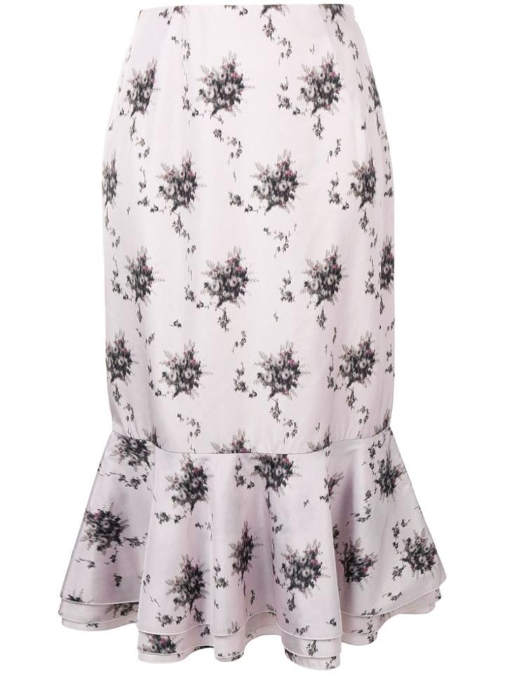 Brock Collection Peplum Hem Skirt - Pink