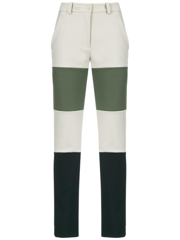 Gloria Coelho Color Blocked Trousers - Multicolour