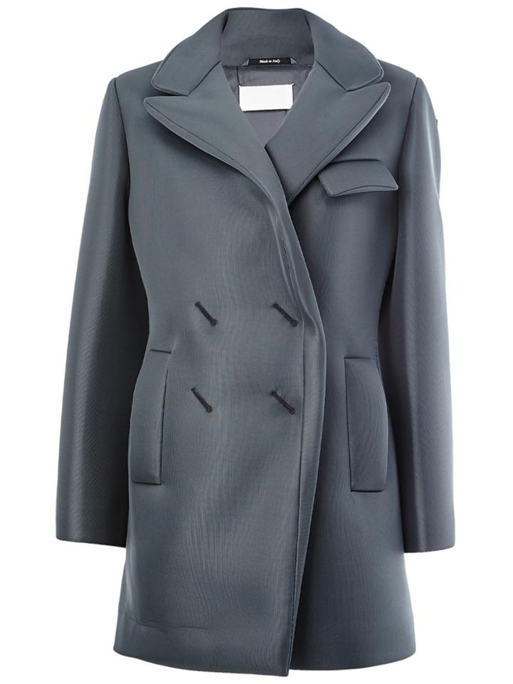 Maison Margiela Double Breasted Coat - Green