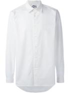 House Of Voltaire Christopher Shannon & Leslie Winer Embroidered Shirt, Men's, Size: Medium, White, Cotton
